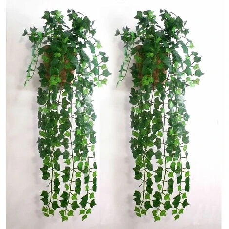 36 Fiori Finti Da 2 M, Ghirlanda Artificiale Verde, Ghirlanda Di Edera, Piante Sospese, Replica Di Nozze 4 36 Fiori Finti Da 2 M, Ghirlanda Artificiale Verde, Ghirlanda Di Edera, Piante Sospese, Replica Di Nozze - immagine 4