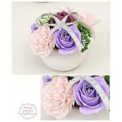 Vaso Da Fiori Artificiale In Vaso Di Plastica - Per Interni Ed Esterni - Decorazione Da Giardino ， E -Vendite ATMOSPHERA 96205567 3