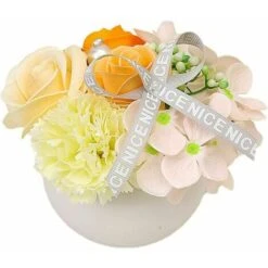 Vaso Da Fiori Artificiale In Vaso Di Plastica - Per Interni Ed Esterni - Decorazione Da Giardino ， B -Vendite ATMOSPHERA 96220320 5