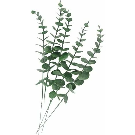 Confezione Da 10 Foglie Di Eucalipto Artificiali Dal Tocco Realistico - Rami Di Fiori Artificiali Per Bouquet Da Sposa, Decorazioni Per La Casa (grigio Verde) 1 Confezione Da 10 Foglie Di Eucalipto Artificiali Dal Tocco Realistico - Rami Di Fiori Artificiali Per Bouquet Da Sposa, Decorazioni Per La Casa (grigio Verde)