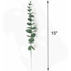Confezione Da 10 Foglie Di Eucalipto Artificiali Dal Tocco Realistico - Rami Di Fiori Artificiali Per Bouquet Da Sposa, Decorazioni Per La Casa (grigio Verde) 7 Confezione Da 10 Foglie Di Eucalipto Artificiali Dal Tocco Realistico - Rami Di Fiori Artificiali Per Bouquet Da Sposa, Decorazioni Per La Casa (grigio Verde) -Vendite ATMOSPHERA 97077047 3