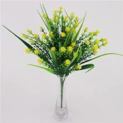 Pezzo Gypsophila Artificiale Fiore Colore Giallo -Vendite ATMOSPHERA 97236878 3