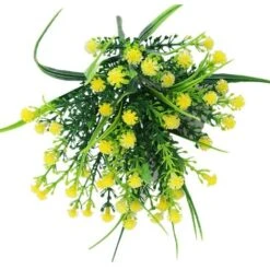Pezzo Gypsophila Artificiale Fiore Colore Giallo -Vendite ATMOSPHERA 97236878 4