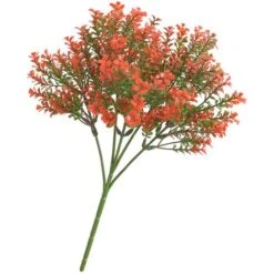 Pezzo Di Ramo Di Una Pianta Artificiale Di Colore Rosso 8 Pezzo Di Ramo Di Una Pianta Artificiale Di Colore Rosso -Vendite ATMOSPHERA 97236881 4